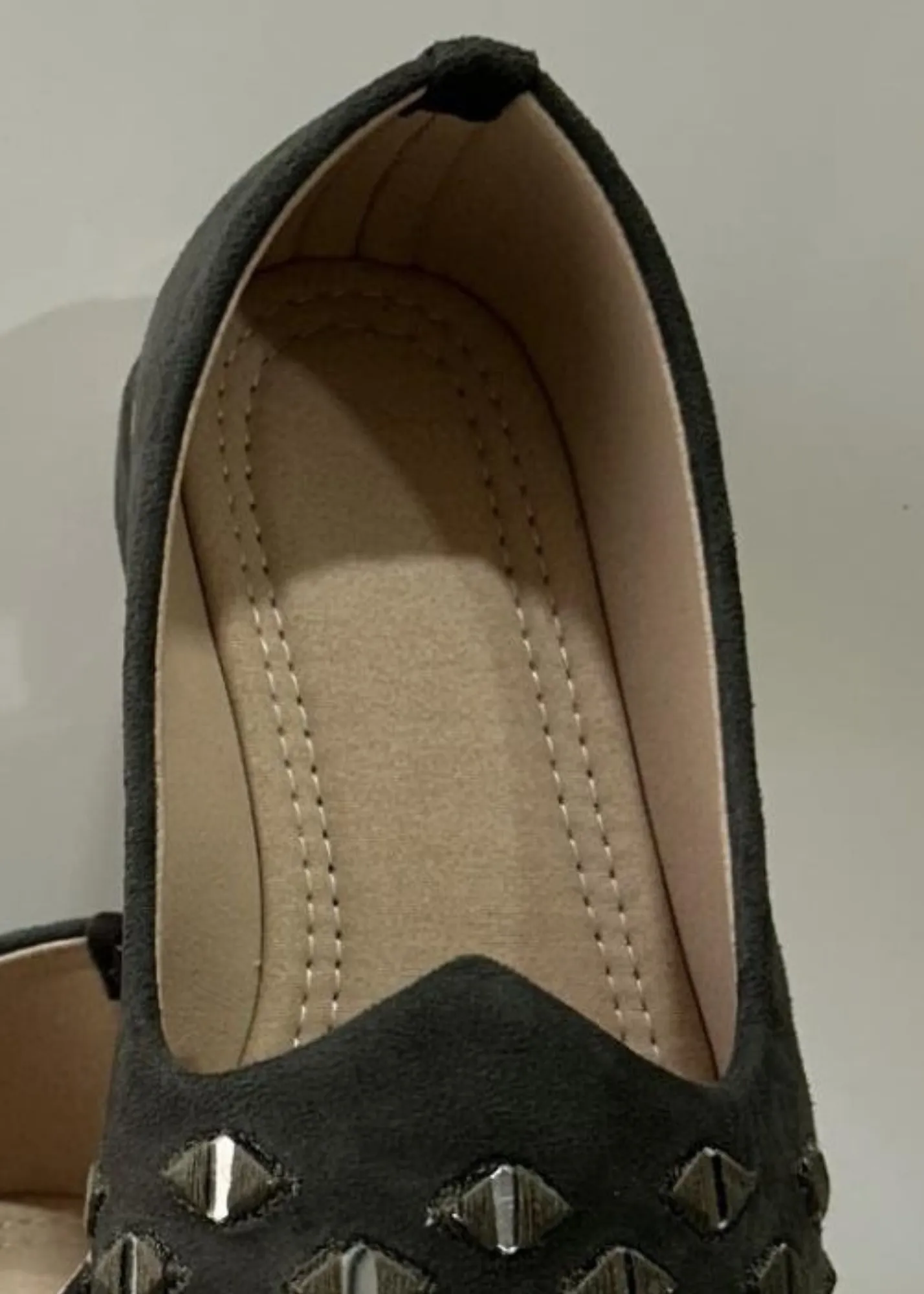 MEHNDI GREEN MIRRORWORK SHOES FOR MEN