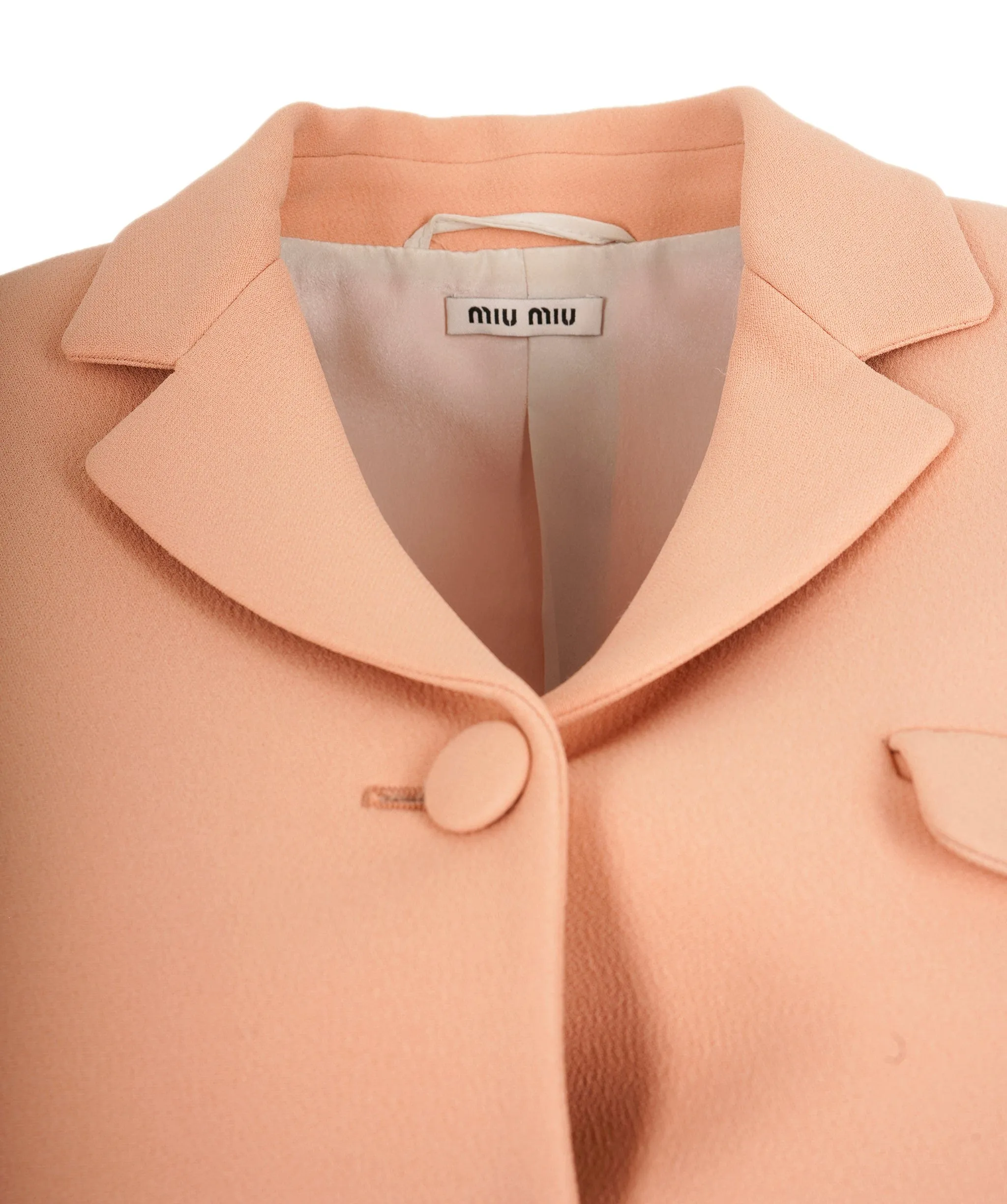 MIU MIU Peach Blazer ALL0440