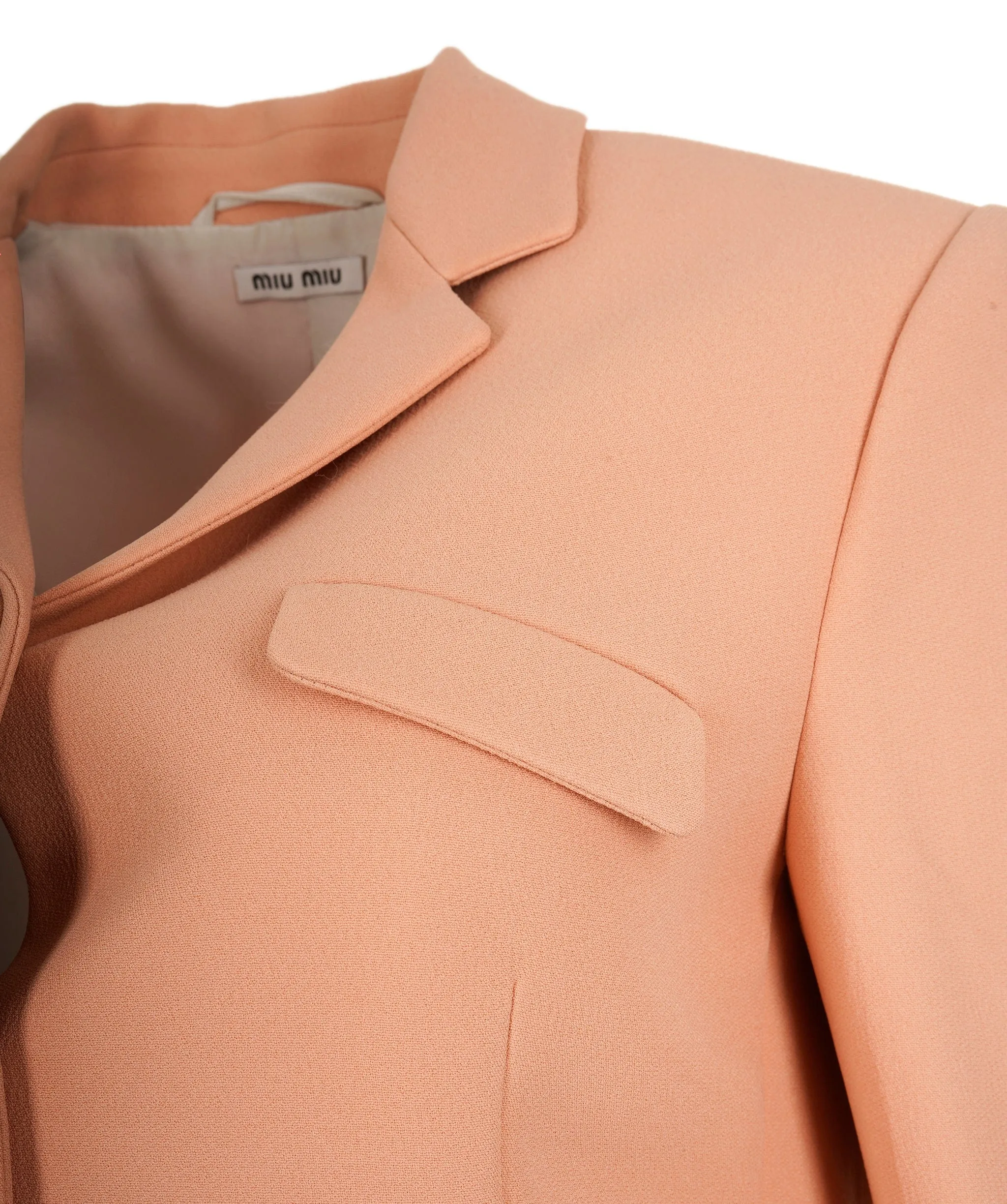 MIU MIU Peach Blazer ALL0440