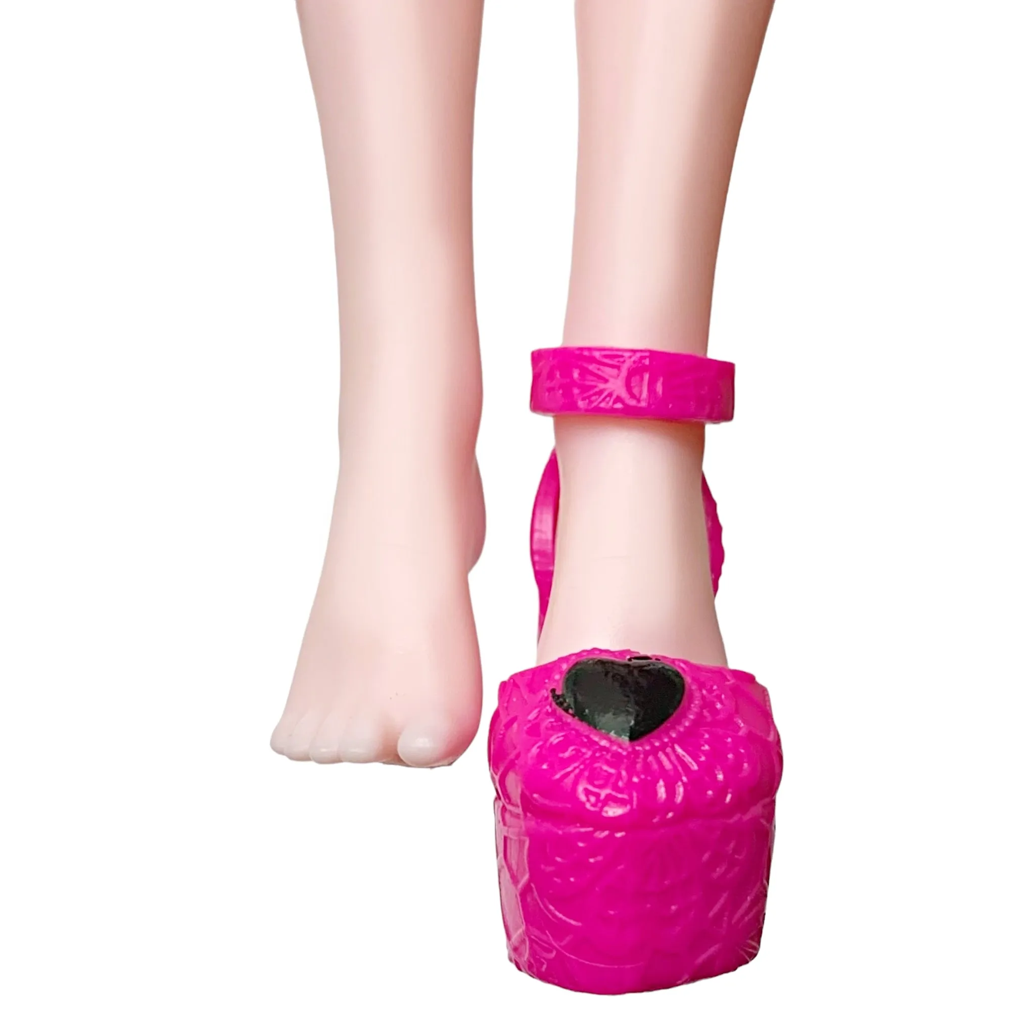 Monster High Draculaura Monster Ball G3 Doll Replacement Left Pink Platform Heel Shoe