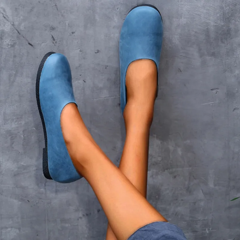Nanccy Handmade Soft Leather Flat Shoes Oxford Women Shoes