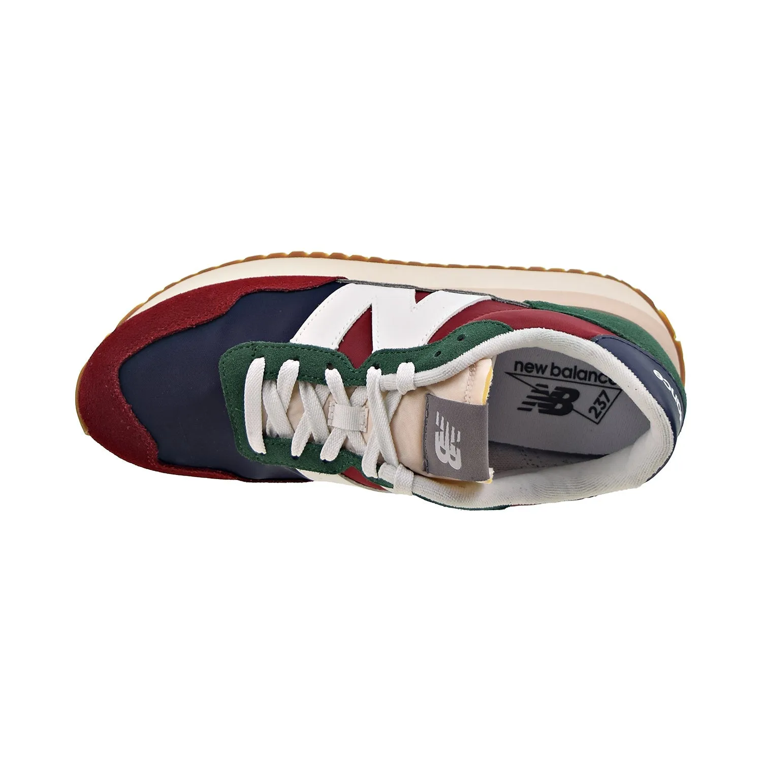 New Balance 237 V1 Men's Shoes Scarlet-Forest Green