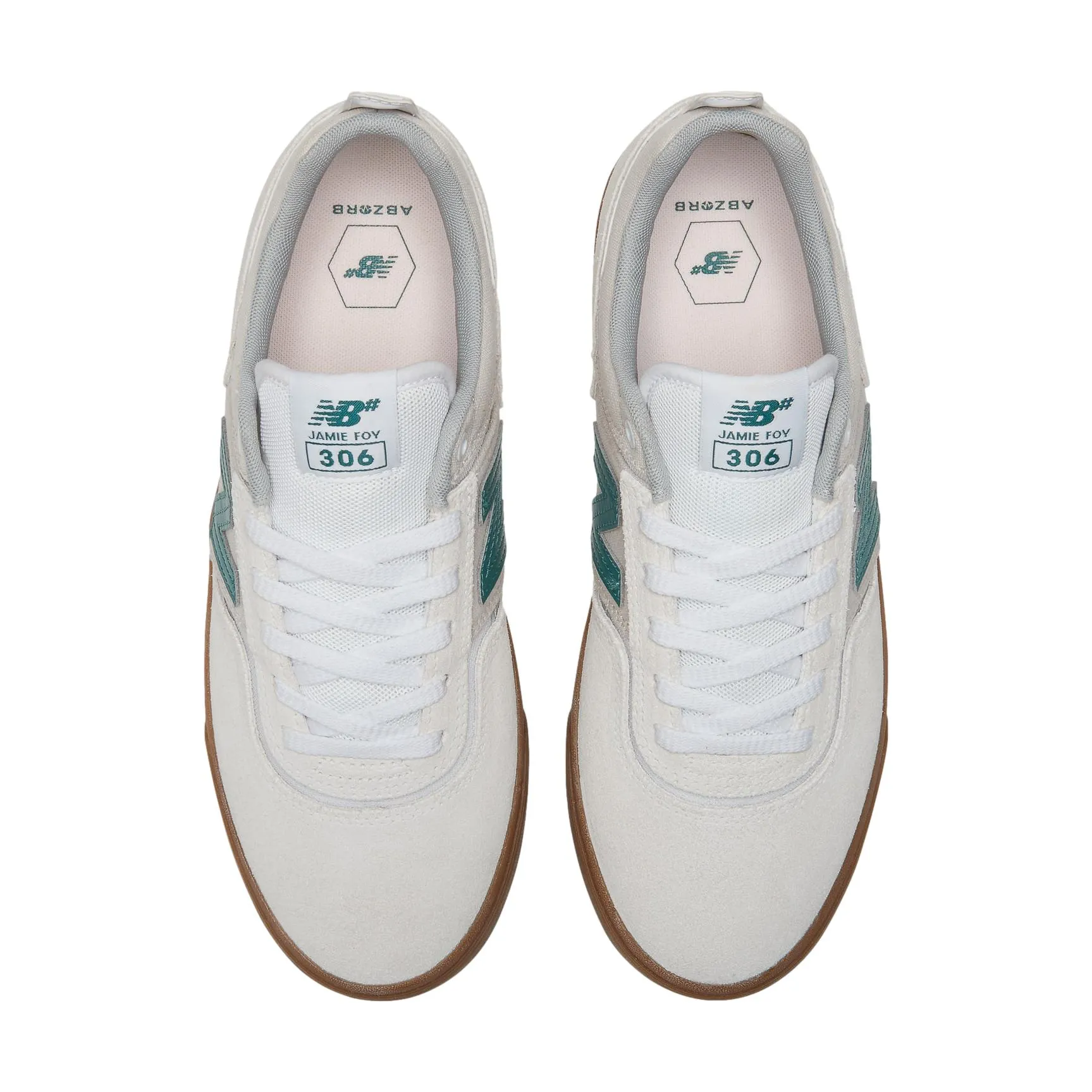 New Balance Jamie Foy 306 White w/Green