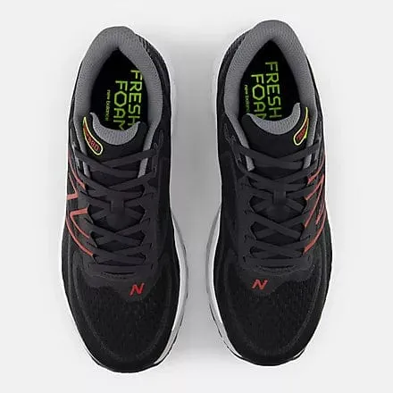 New Balance Men's 880v13 Running Shoes- Black/Red