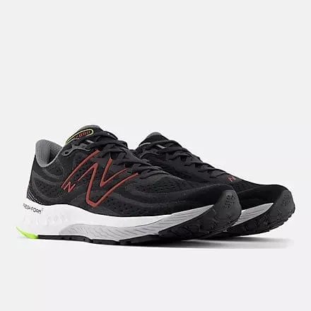 New Balance Men's 880v13 Running Shoes- Black/Red