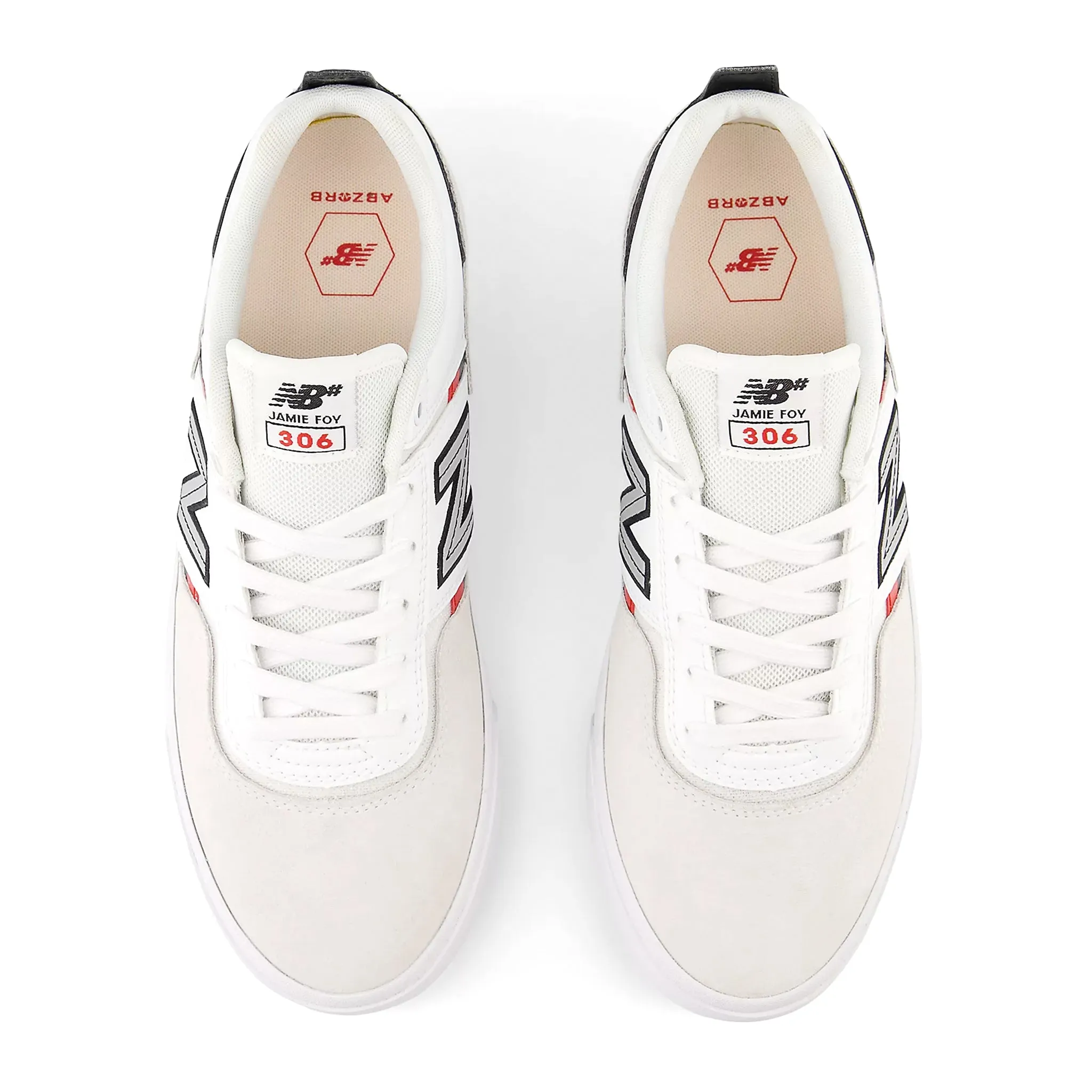 New Balance Numeric Jamie Foy 306OLS White / Red