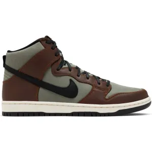 Nike SB Dunk High Pro Skateboard Shoes - Baroque Brown/Black-Jade Horizon