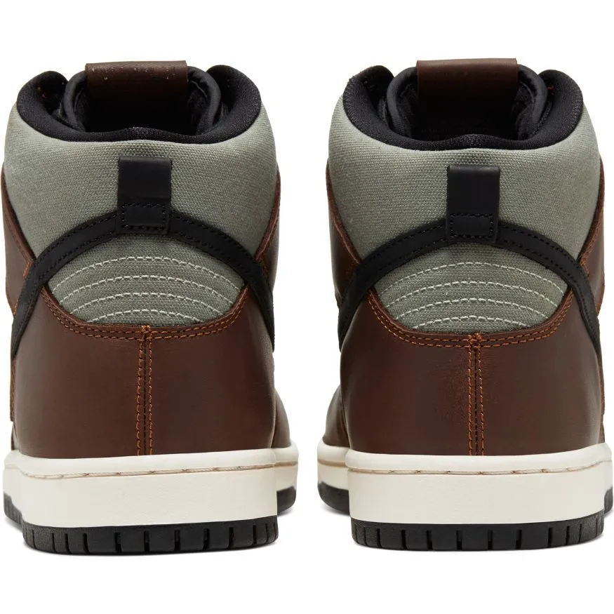Nike SB Dunk High Pro Skateboard Shoes - Baroque Brown/Black-Jade Horizon