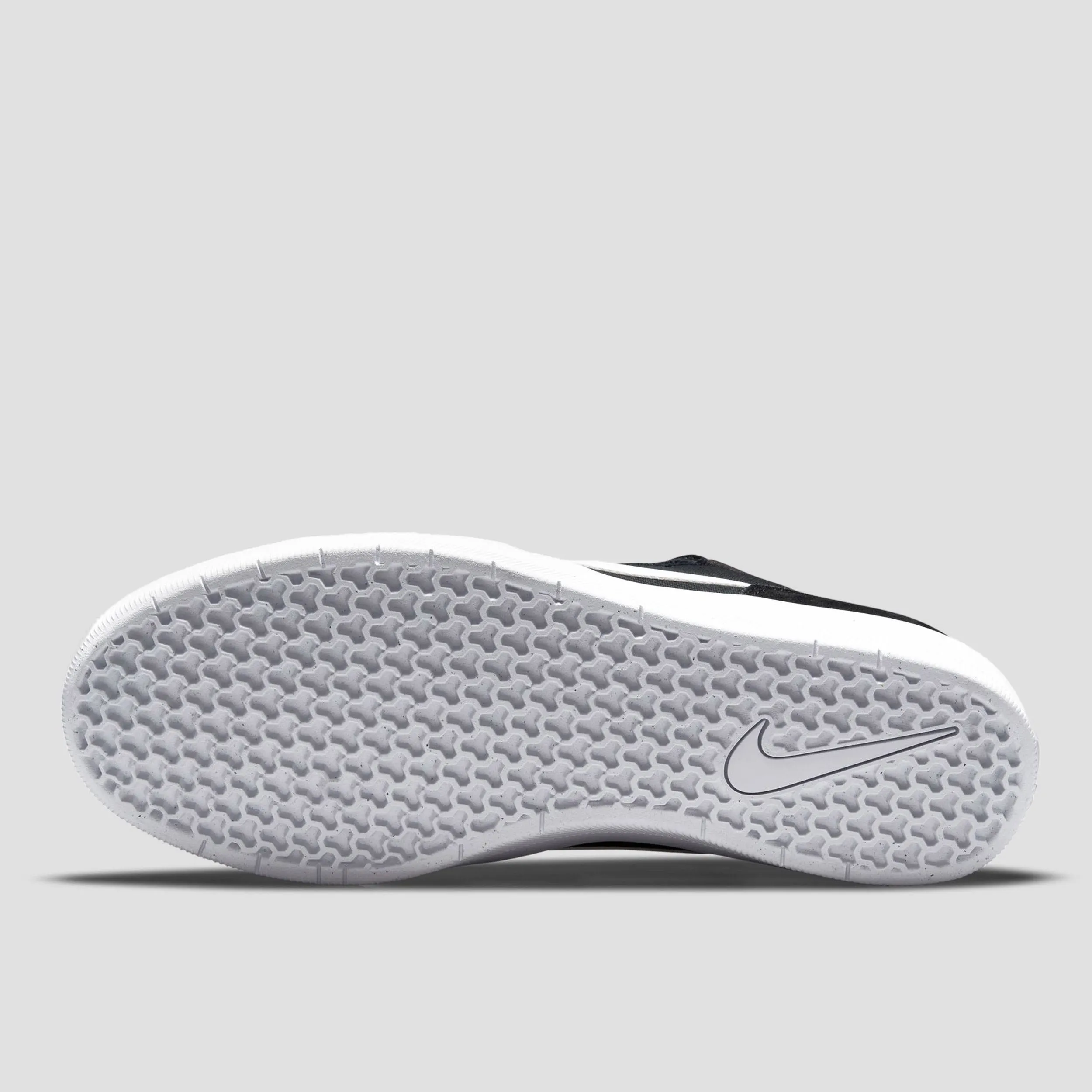 Nike SB Force 58 Skate Shoes Black White Black