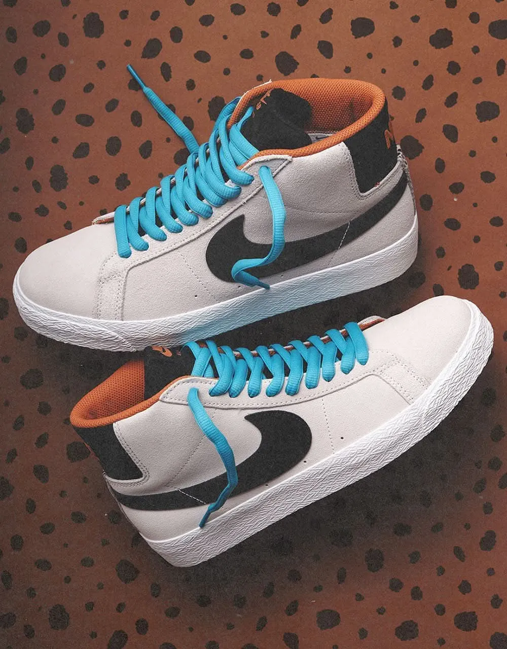 Nike SB 'Safari Electric Pack' PS8 Skate Shoes - Phantom/Black-Fossil-Monarch
