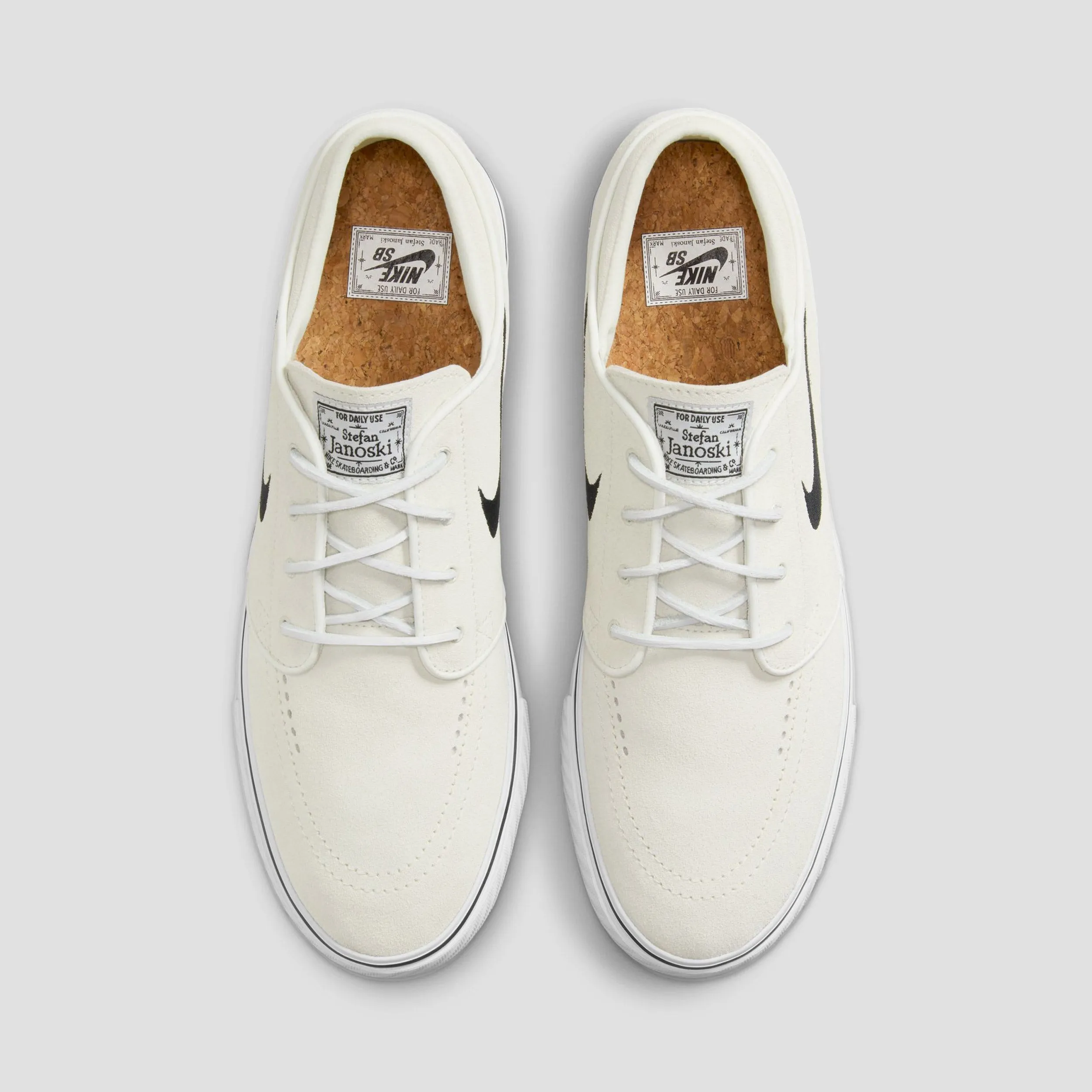 Nike SB Zoom Janoski OG  Skate Shoes Summit White Black Summit White