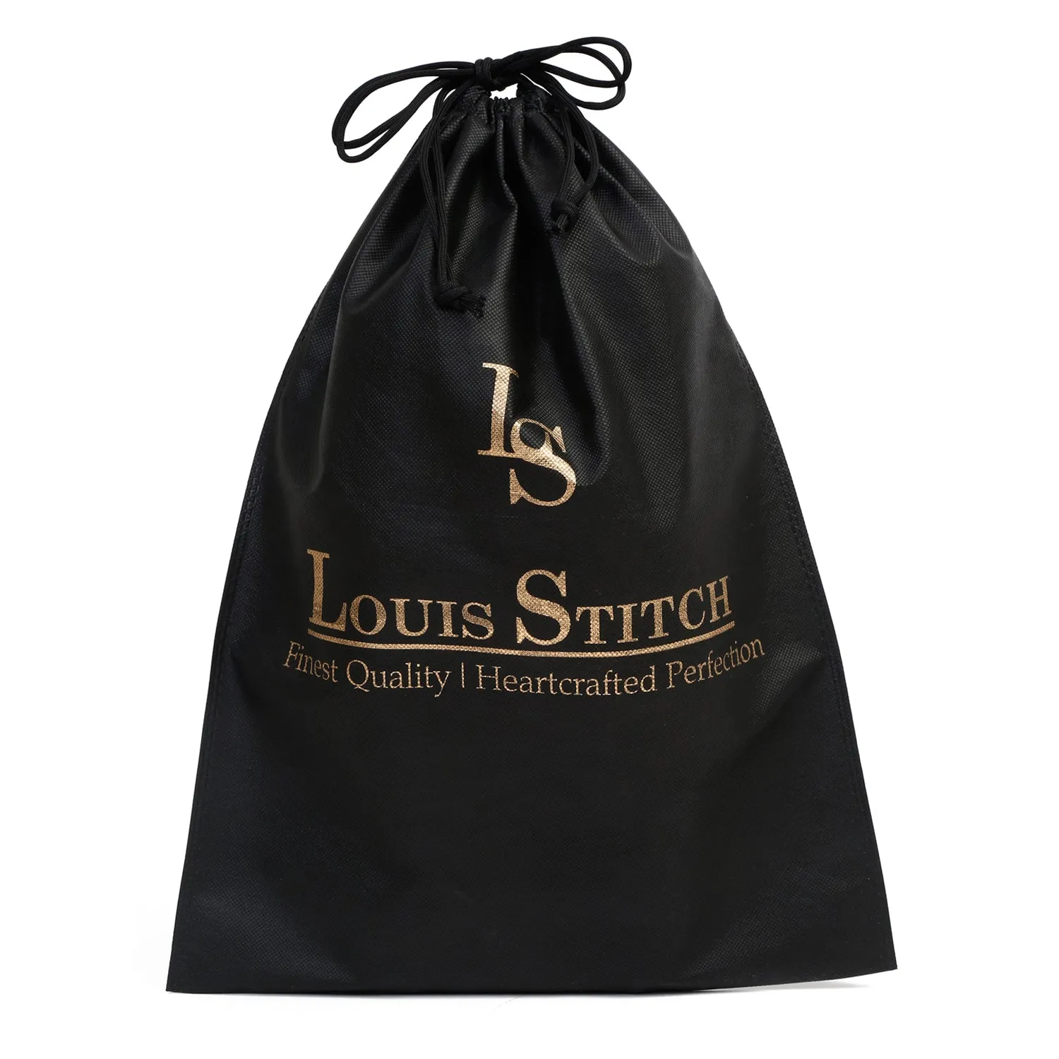 Non Woven Shoe Bag Pack Of  16 Black Plain