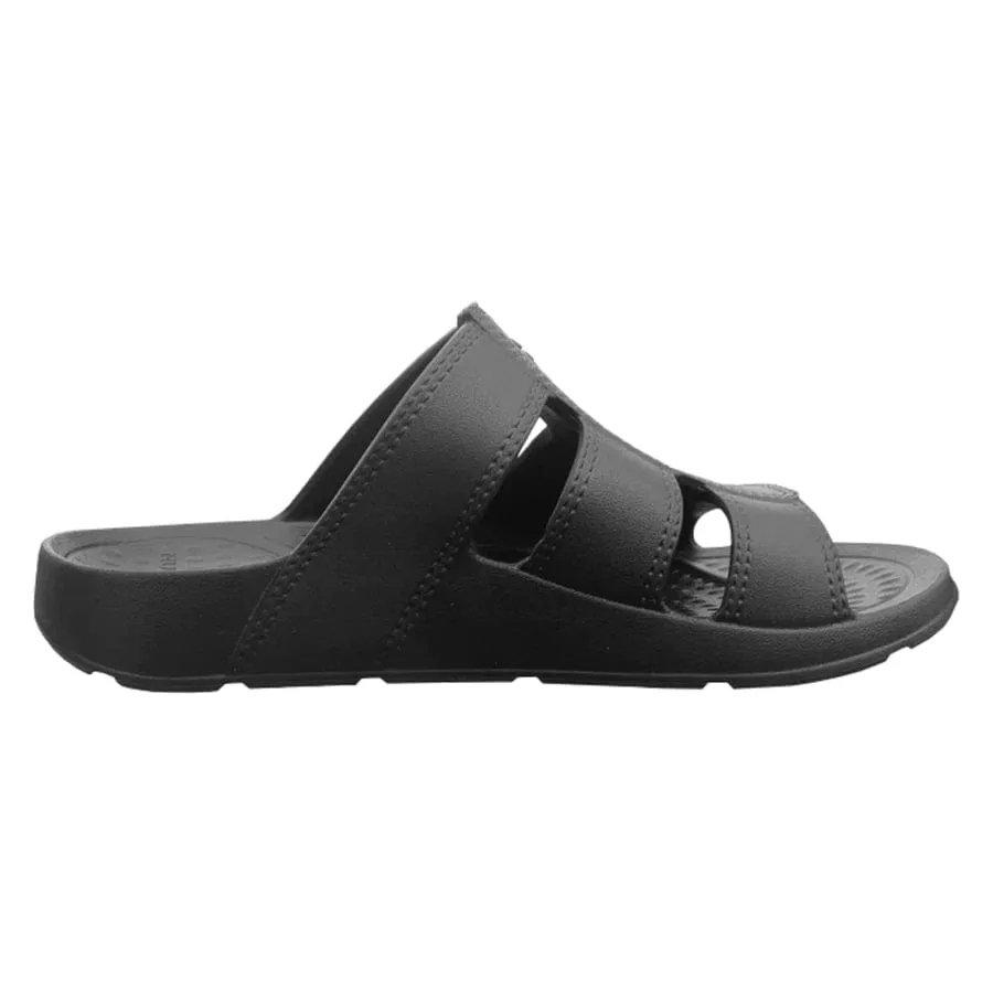 Nuu Sol Men's Stanley Slides- Eclipse Black