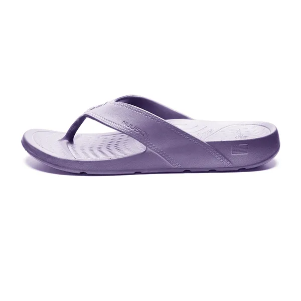 NUUSOL - CASCADE FLIP FLOP - PURPLE