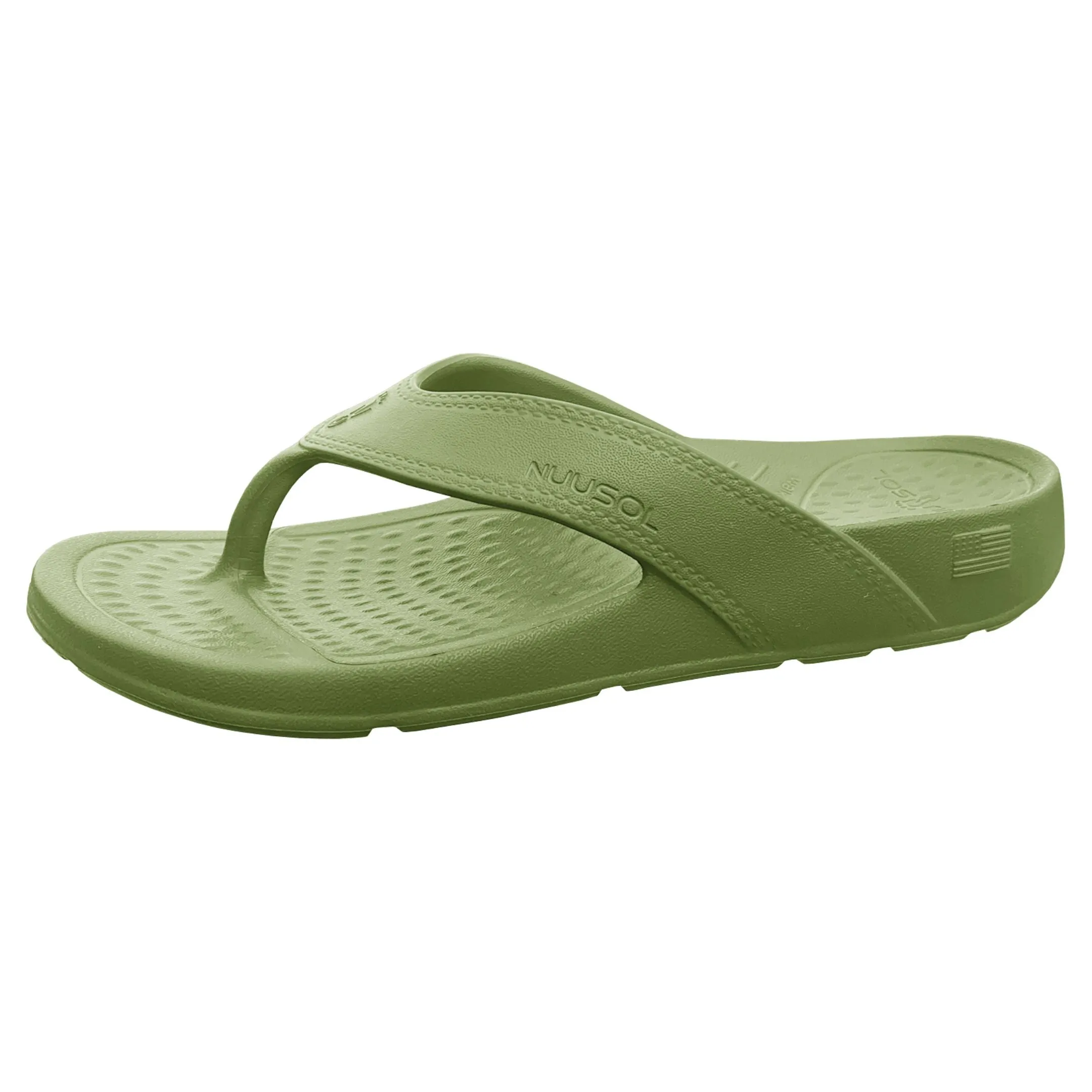 NUUSOL MEN'S CASCADE FLIP FLOP - GREEN