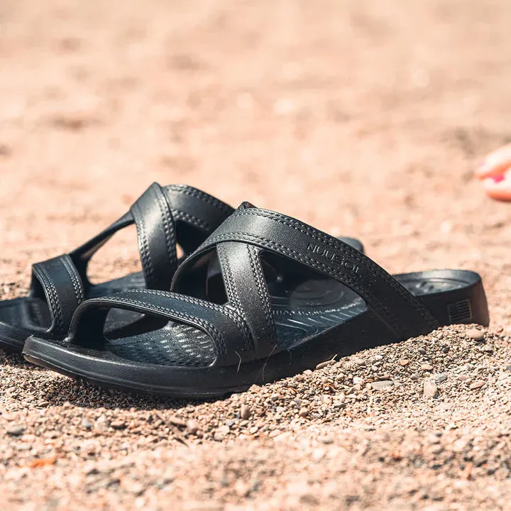 NUUSOL - WOMEN'S HAILEY SLIDE - BLACK