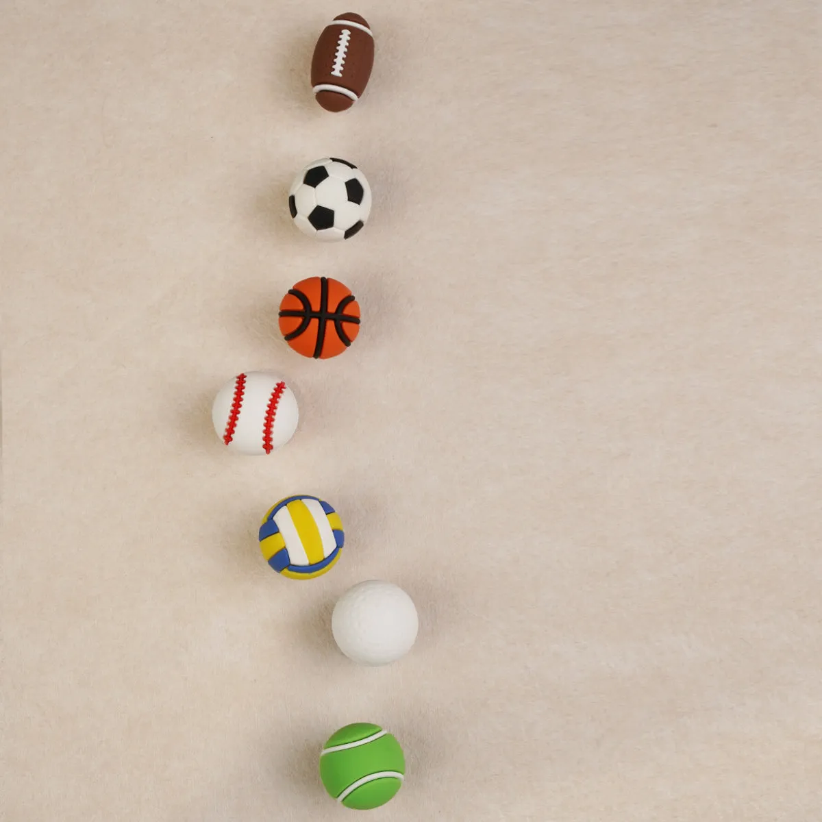 Owllaser Volleyball Charms for Shoes, Accessories for Crocs Shoes