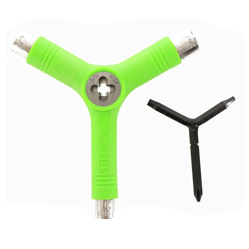 Pig Skate Tool With Re-Threader