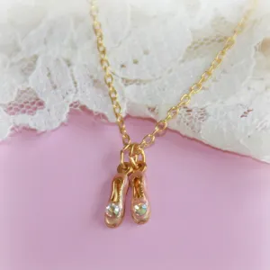 PINK BALLET NECKLACE