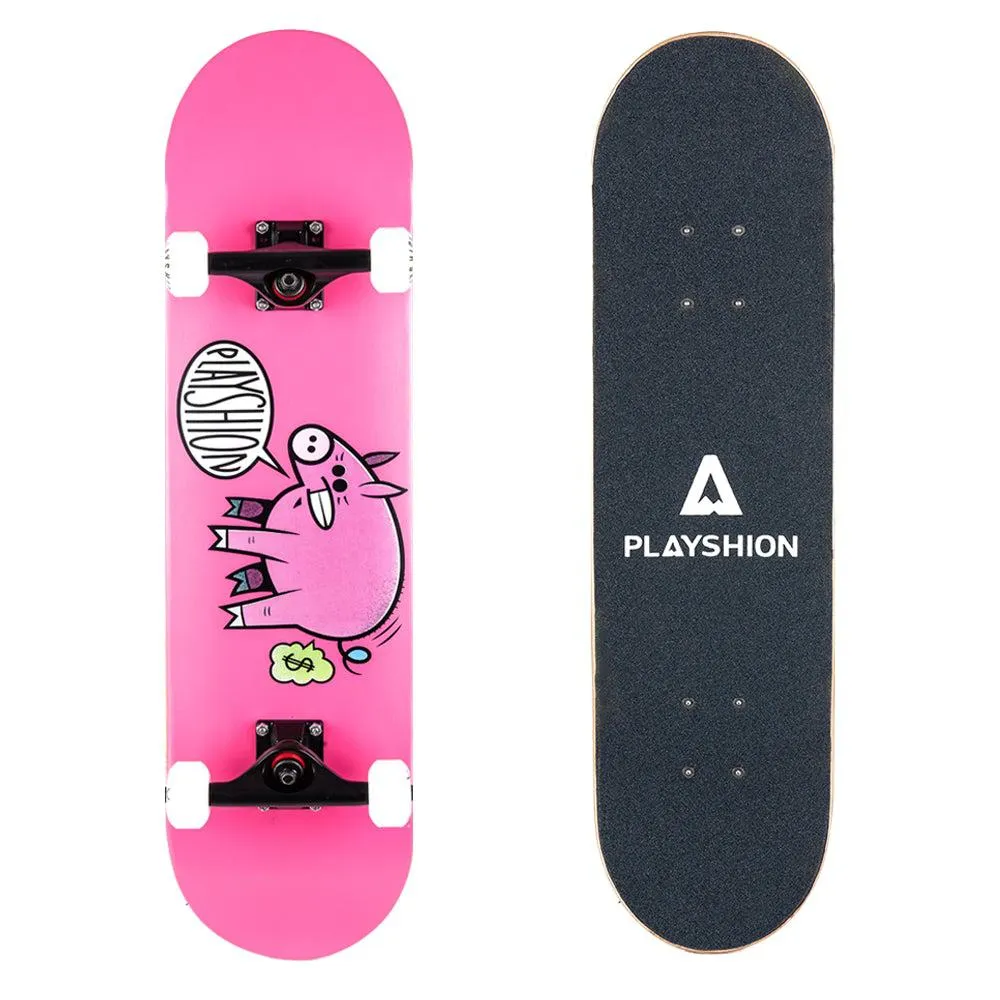Playshion Fortune Pig 31 Inch Cheap Skateboard for Kids