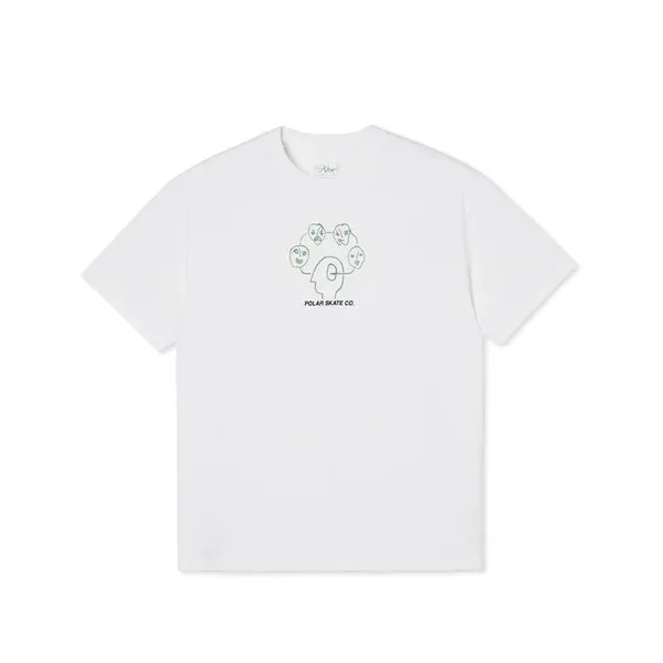 Polar Skate Head Space T-Shirt - White
