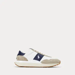 Polo Ralph Lauren Train 89 Suede-Panelled Trainer