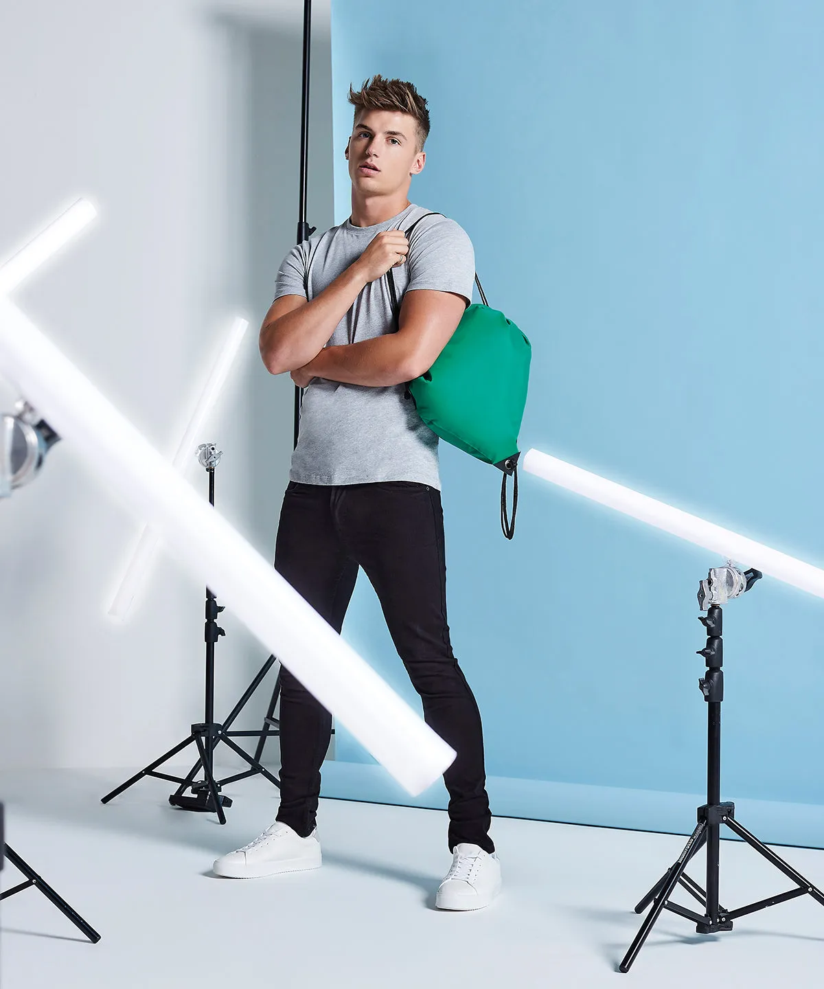 Premium gymsac | Surf Blue