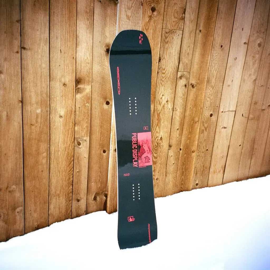 Public Display Snowboard