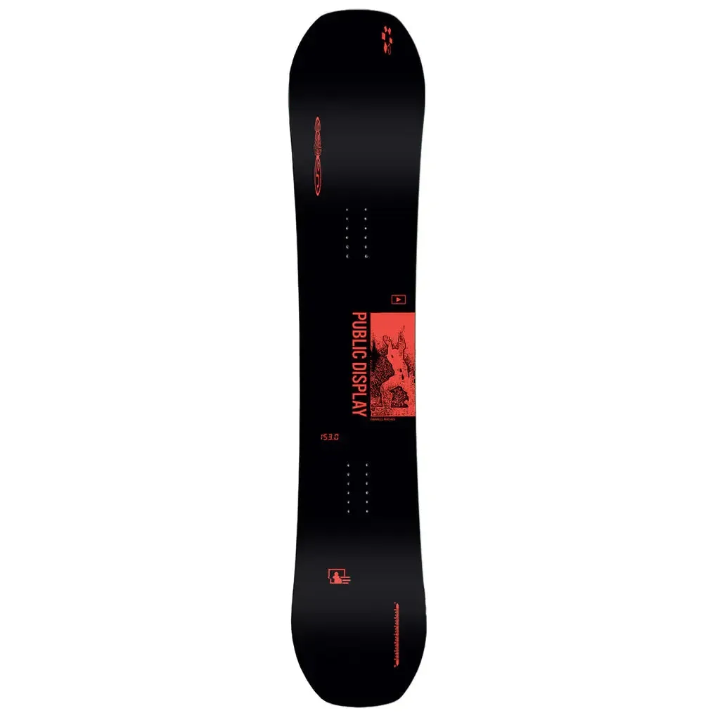 Public Display Snowboard