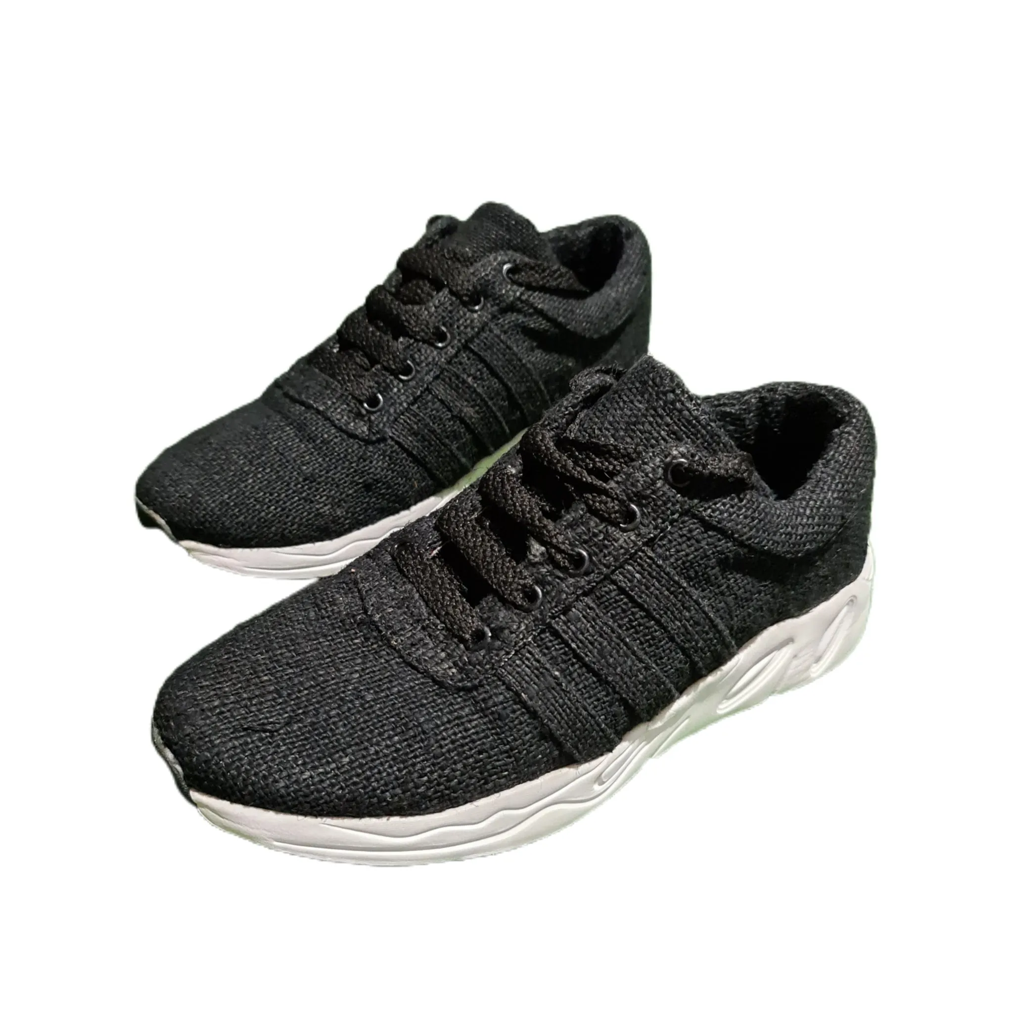 Pure Hemp Trainers - Black Widow