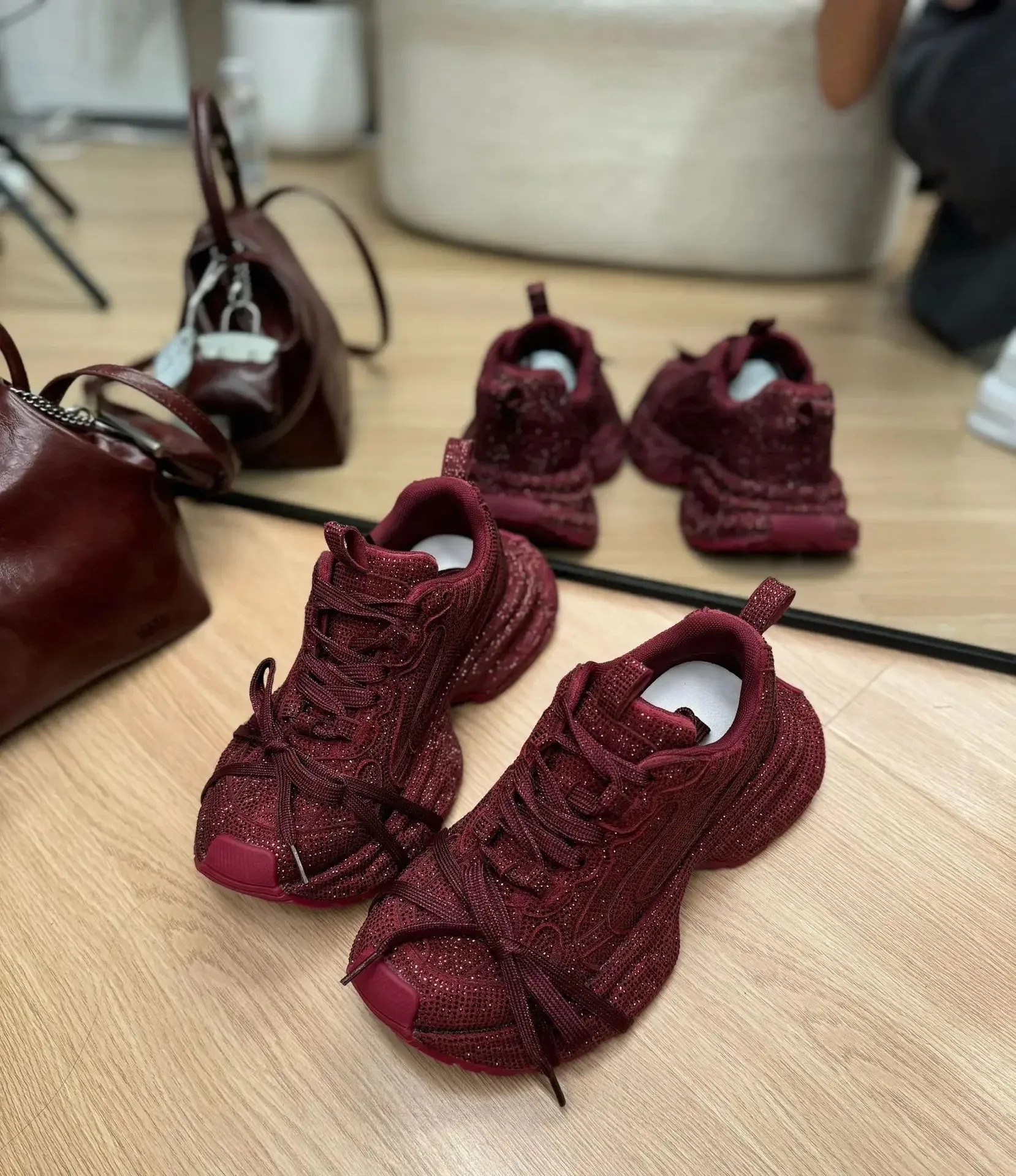 Rhinestone Leisure Shoes
