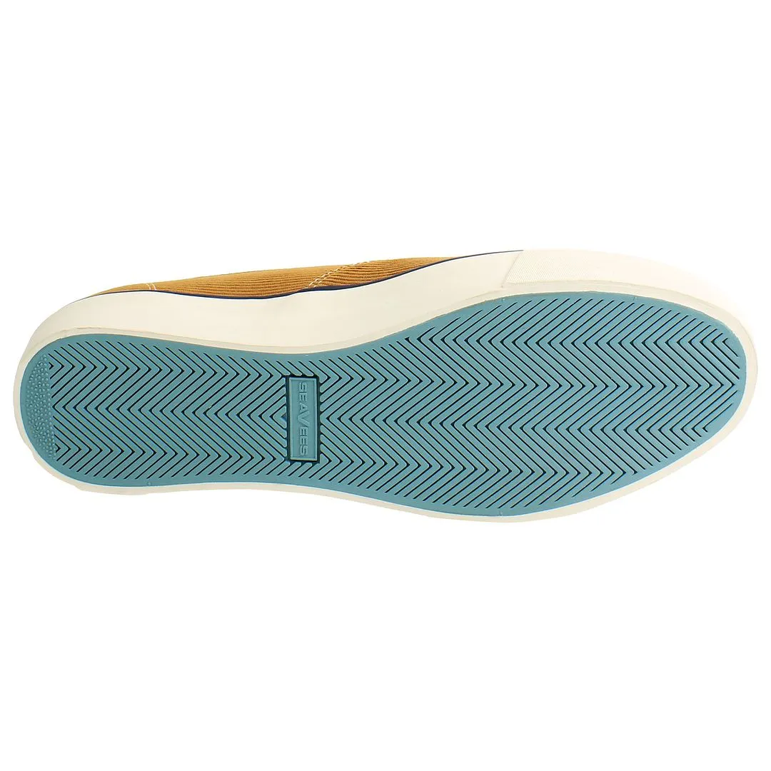 Seavees Legend Cordies Mens Brown Plimsolls