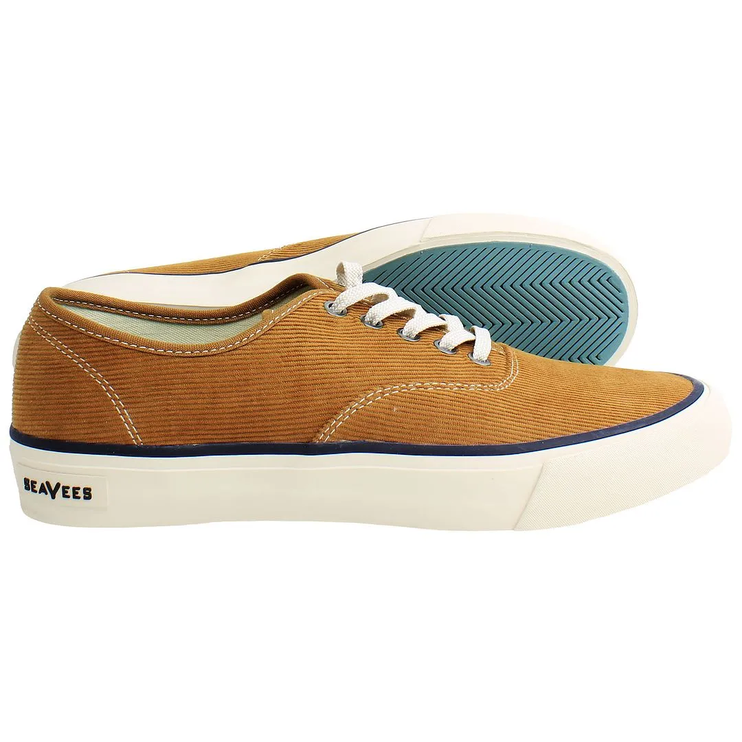 Seavees Legend Cordies Mens Brown Plimsolls