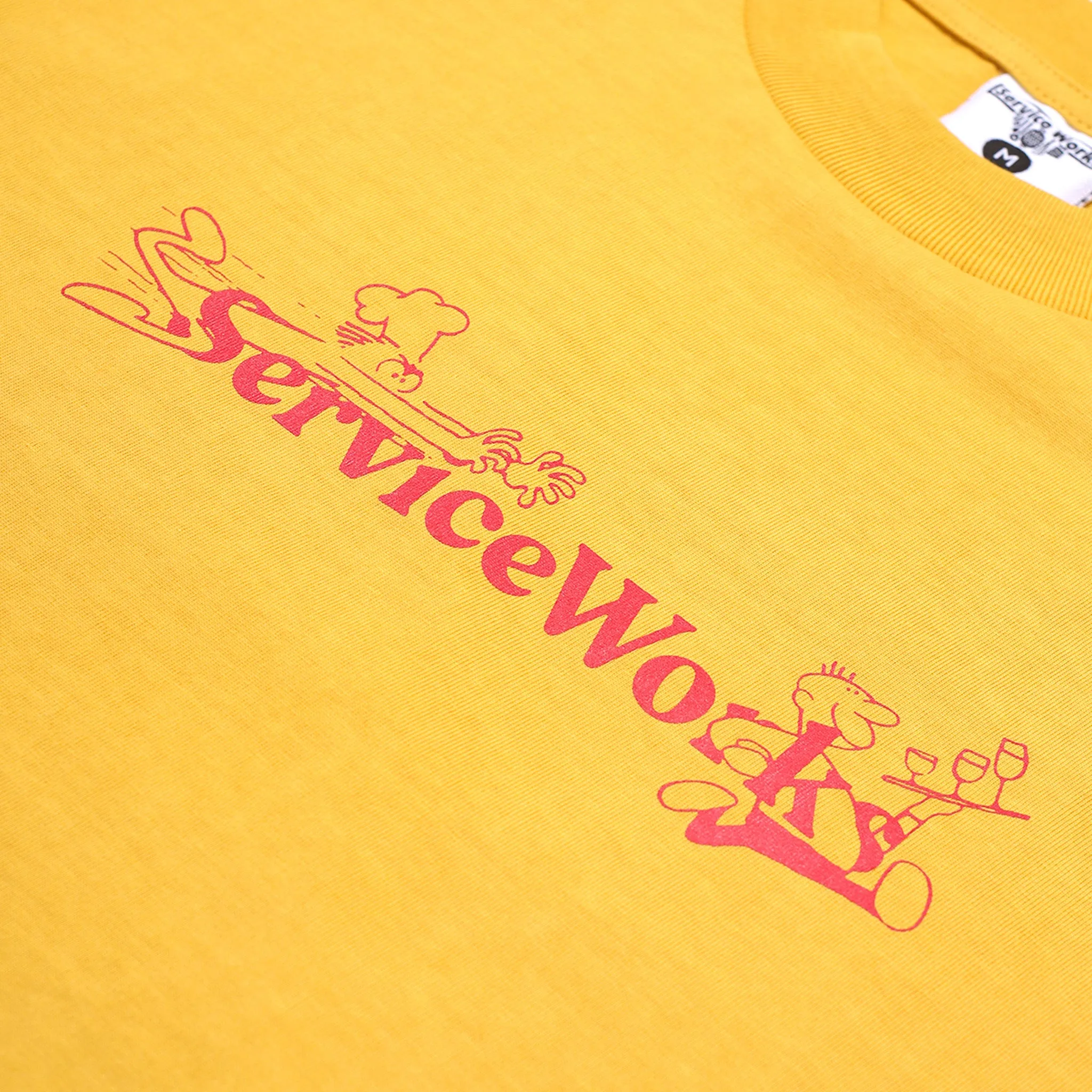 Service Works Chase T-Shirt (Gold)