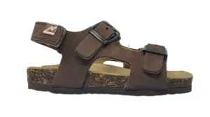Shoe B- Brown Buckle Sandal