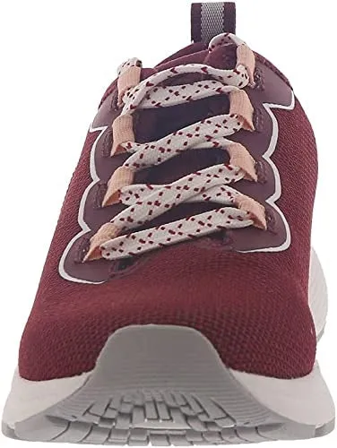 Skip Medium Red Fabric Easy Spirit Sneakers