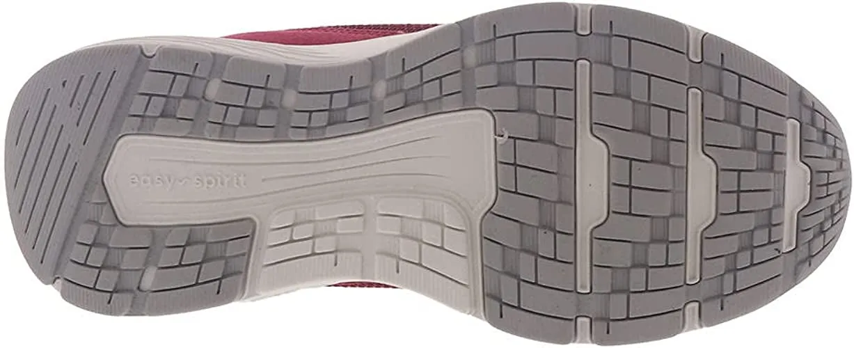 Skip Medium Red Fabric Easy Spirit Sneakers
