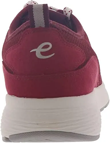 Skip Medium Red Fabric Easy Spirit Sneakers