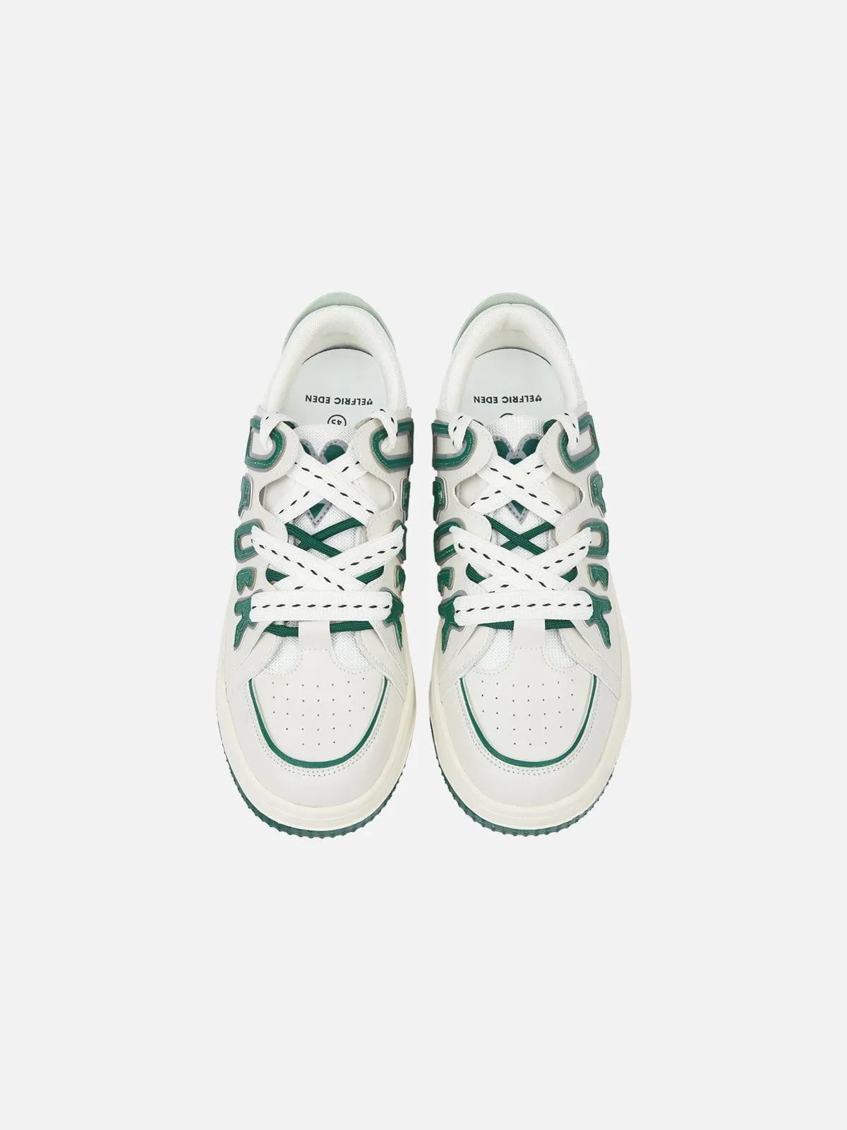 StarryClimb Dissolving Sole Patchwork Skate Shoes