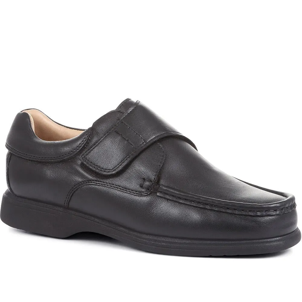 Touch-Fasten Leather Shoes - NAP35023 / 322 484
