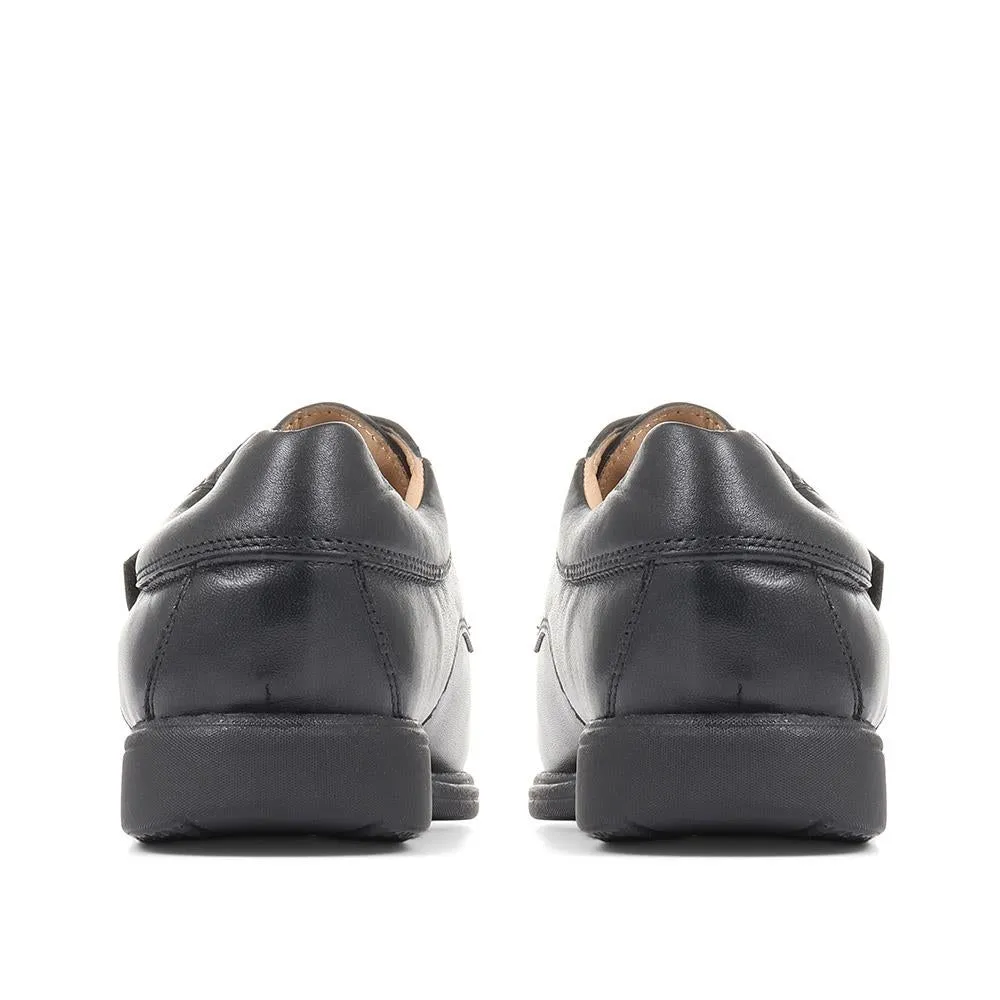 Touch-Fasten Leather Shoes - NAP35023 / 322 484