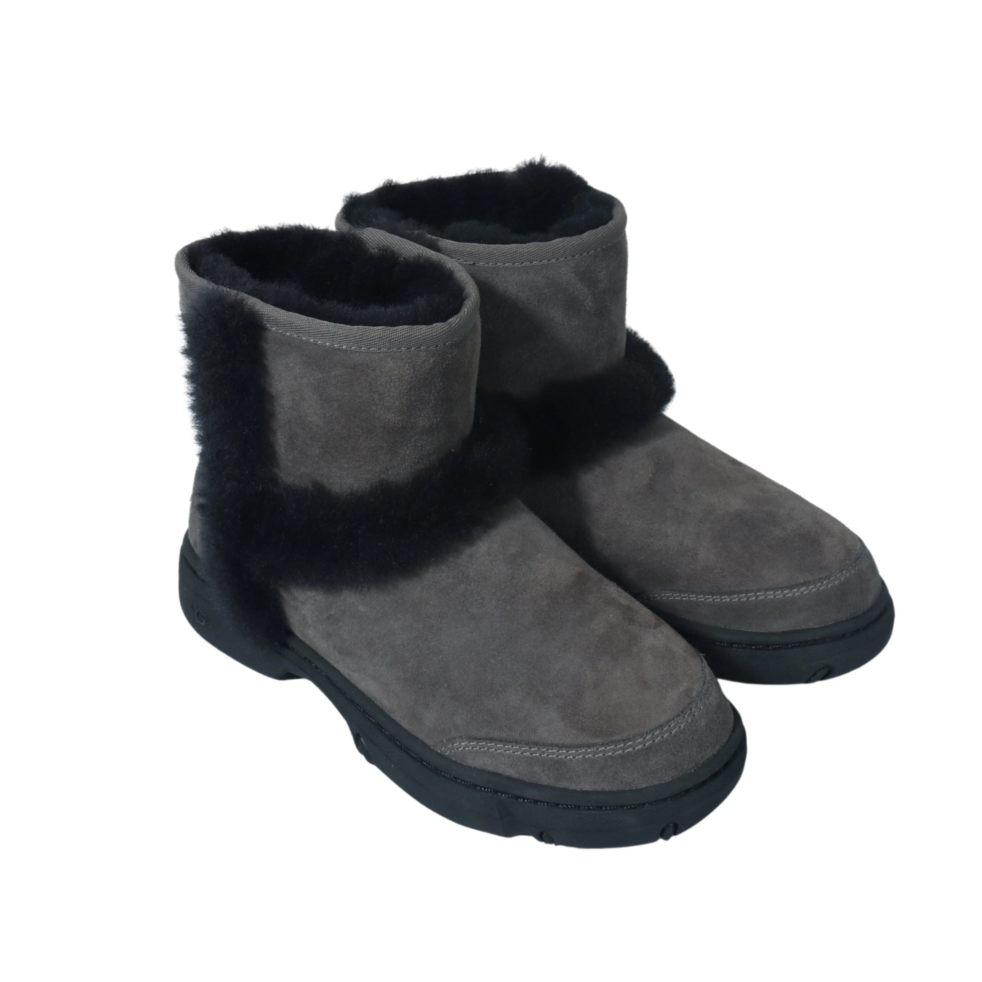 UGG - Faux fur Faux suede booties