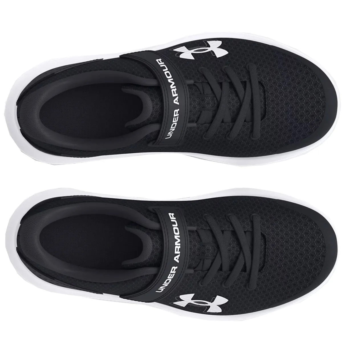 Under Armour BPS Surge 4 AC Running Shoes - Boys - Black/Anthracite/White