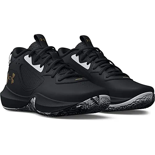 Under Armour Unisex Lockdown 6 Basketball Shoes – Black – Size 13 US MEN  – New