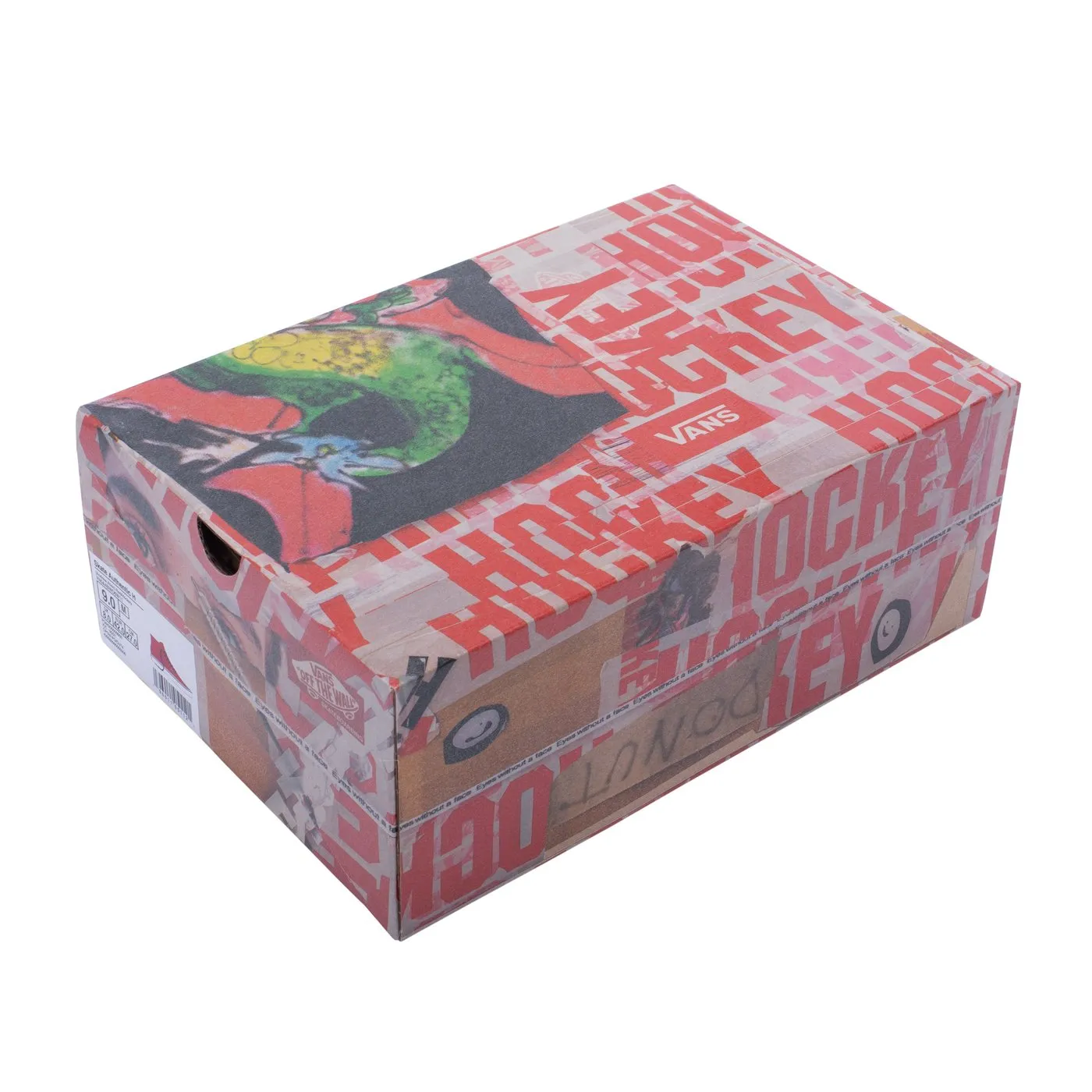 VANS SKATE ALLEN X HOCKEY AUTHENTIC HIGH RED