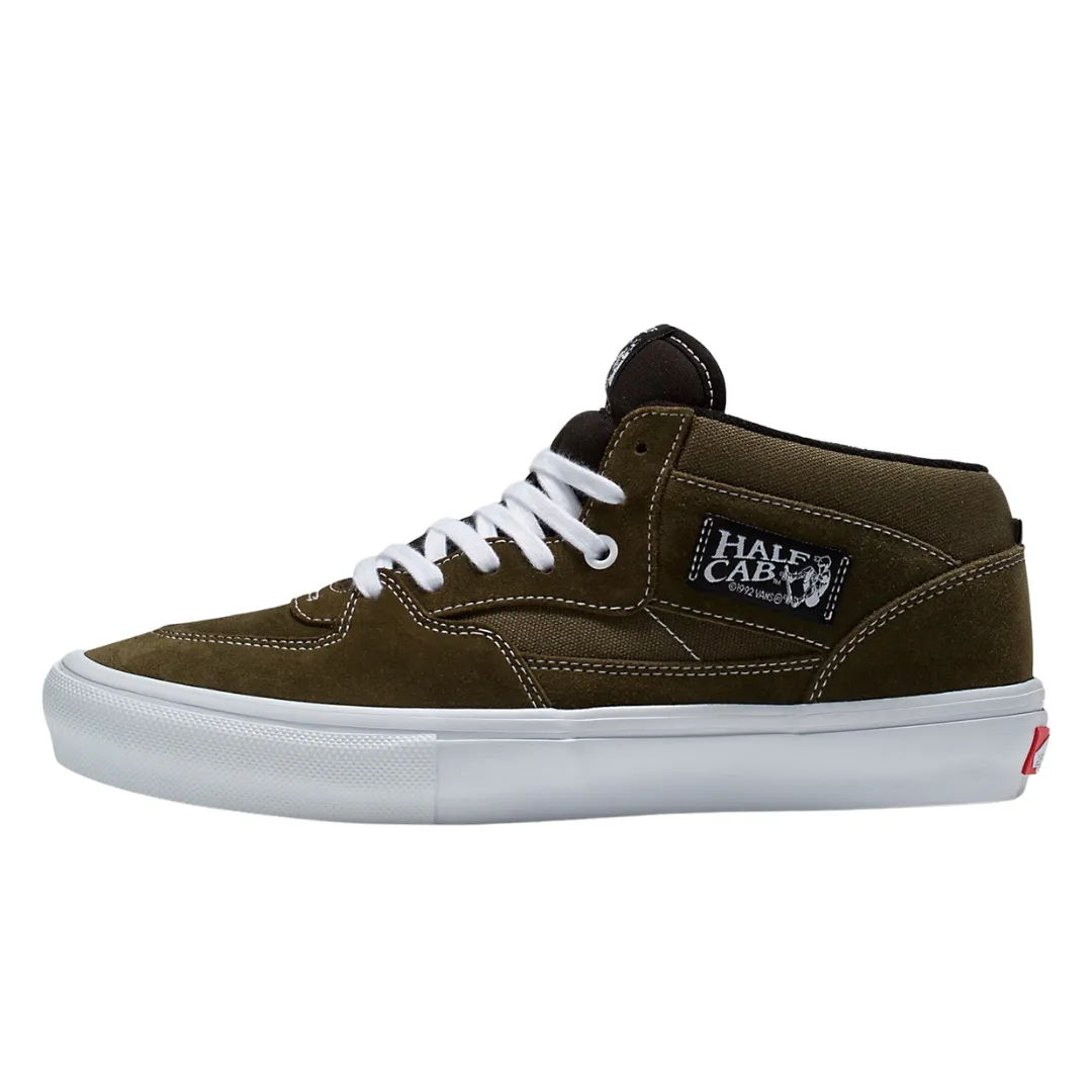 Vans Skate Half Cab - Dark Olive Skate Shoes