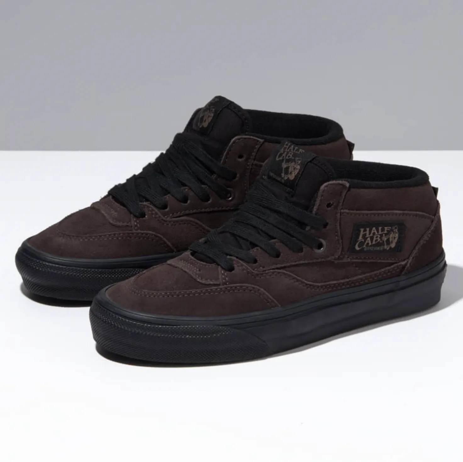 VANS SKATE HALF CAB VCU DARK BROWN / BLACK