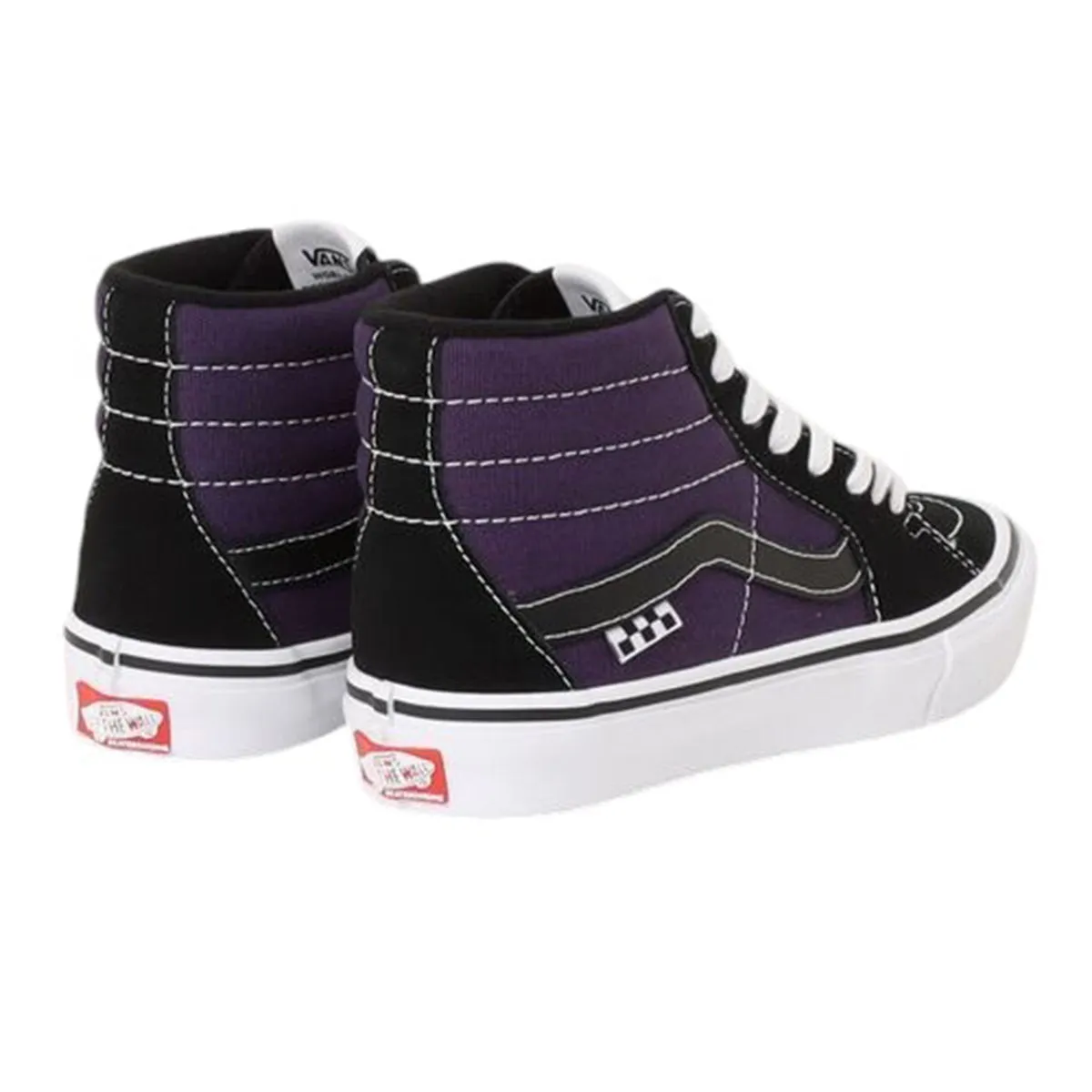 Vans - Skate Sk8 Hi Shoes Purple/Black