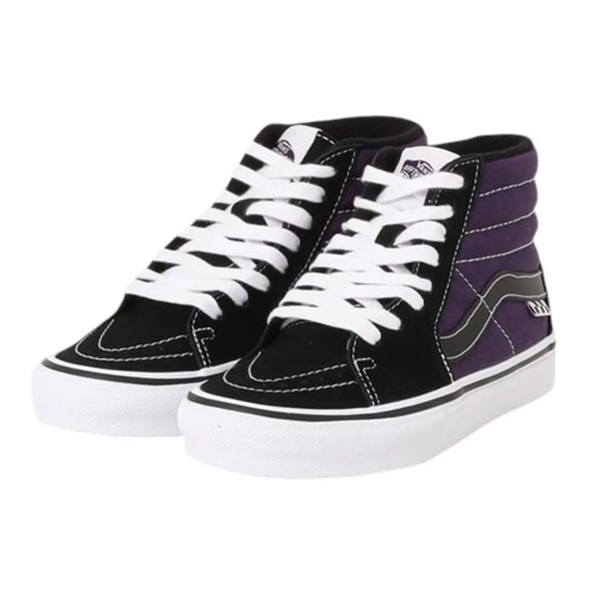 Vans - Skate Sk8 Hi Shoes Purple/Black