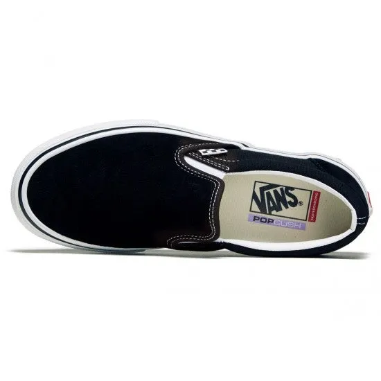 VANS SKATE SLIP-ON BLACK / WHITE